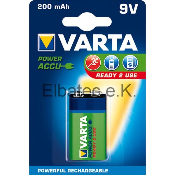 Varta 56722 9V-Block - 1er Blister